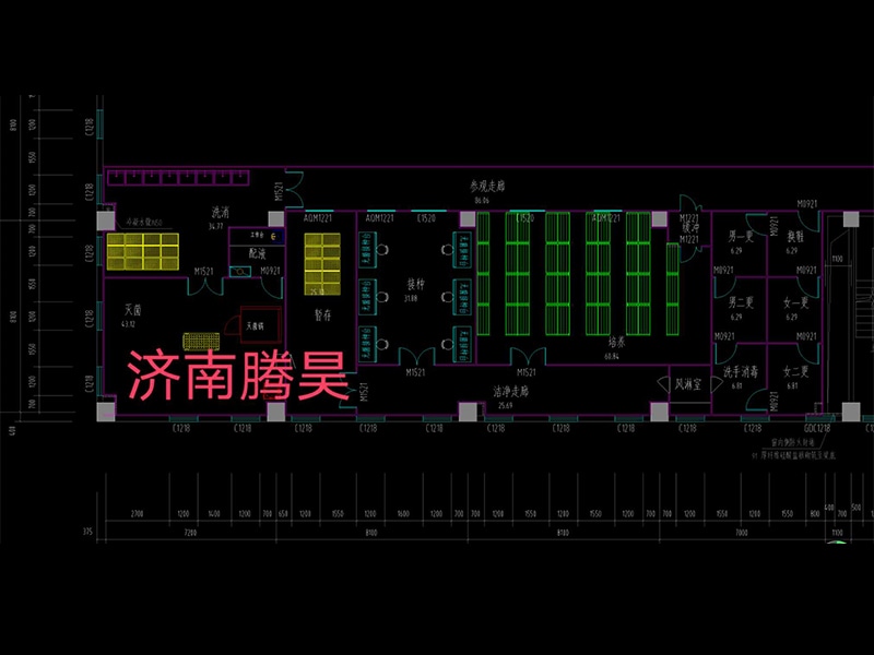 350平米麻豆精品一区二区综合AV室平麵設計圖